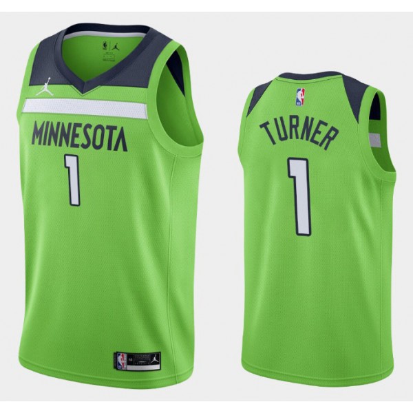 Minnesota Timberwolves Trikot Evan Turner 1 2020-2021 Jordan Brand Statement Edition Swingman - Herren Minnesota Timberwolves Trikot Evan Turner 1 2020-2021 Jordan Brand Statement Edition Swingman - Herren